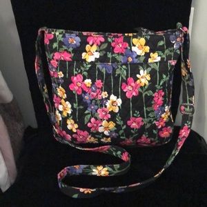 vera Bradley triple zip iconic hipster crossbody